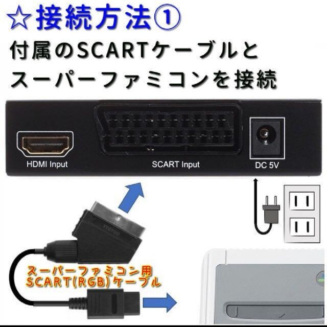 RGB HDMI コンバーター スーパー ファミコン 2