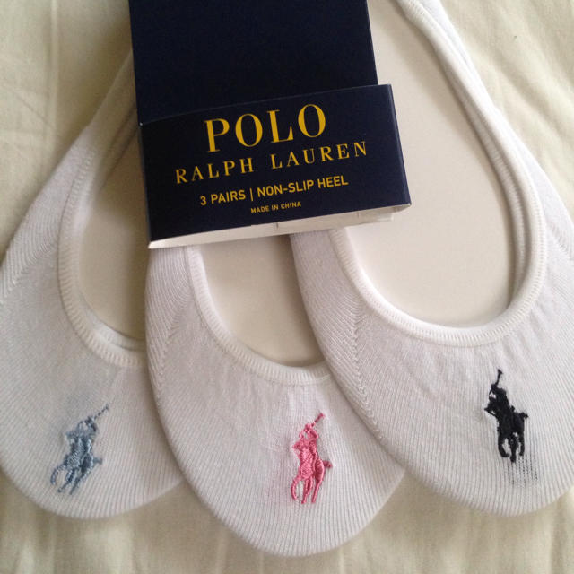 Ralph Lauren(ラルフローレン)の新品ラルフローレン レディース用浅履きソックス3足セット レディースのレッグウェア(ソックス)の商品写真