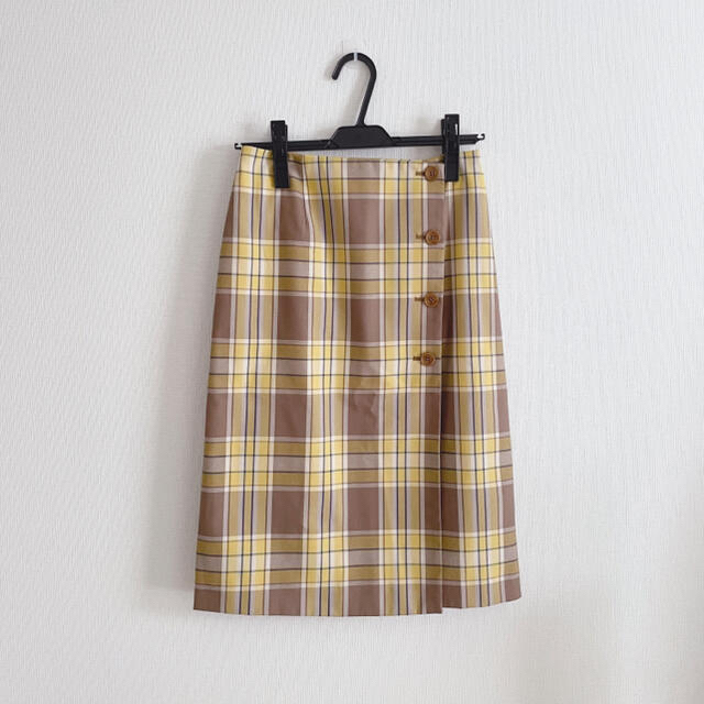 NATURAL BEAUTY BASIC(ナチュラルビューティーベーシック)のnatural beauty basic チェックスカート レディースのスカート(ひざ丈スカート)の商品写真