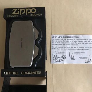 ジッポー(ZIPPO)のゴルフのマーカー　ジッポ(その他)