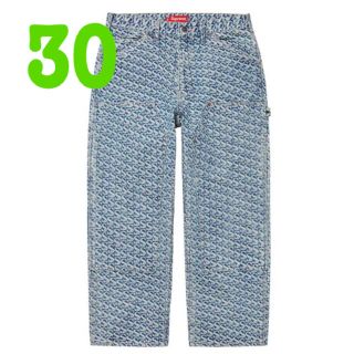 シュプリーム(Supreme)の新品 30 Supreme Monogram Double Knee Pant(デニム/ジーンズ)