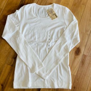 ムジルシリョウヒン(MUJI (無印良品))の無印　長袖クルーネックTシャツ(Tシャツ(長袖/七分))