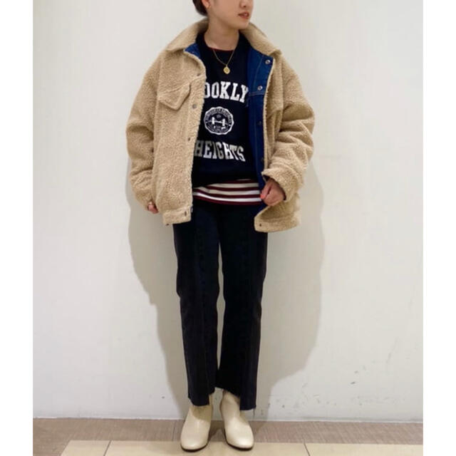 【Spick\u0026Span】51/2 3RD_PONCHO_DENIM