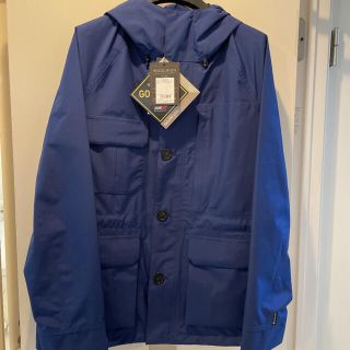 ウールリッチ(WOOLRICH)の新品ウールリッチ GTX マウンテンジャケット アクティブブルー　Lサイズ(マウンテンパーカー)