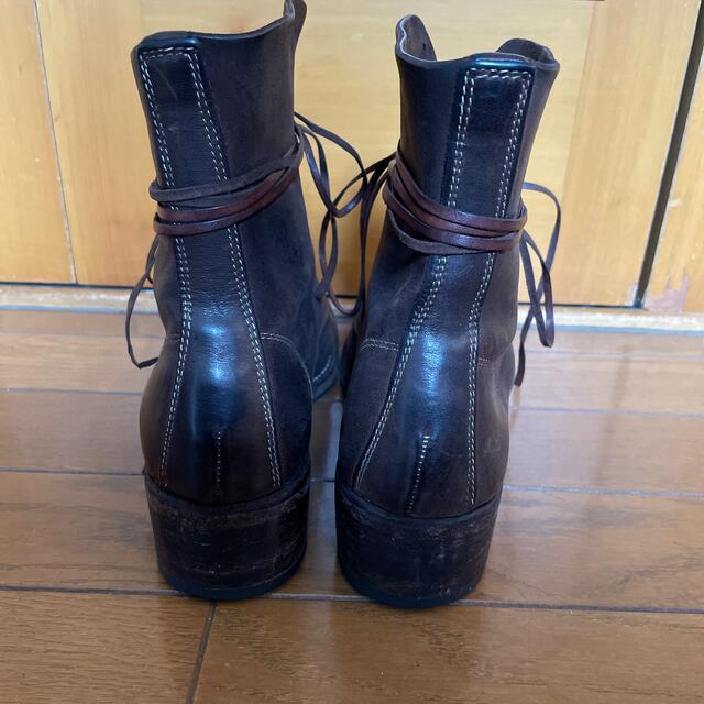 GUIDI コードバンレースアップブーツ 39 2