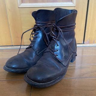 グイディ(GUIDI)のGUIDI コードバンレースアップブーツ 39(ブーツ)