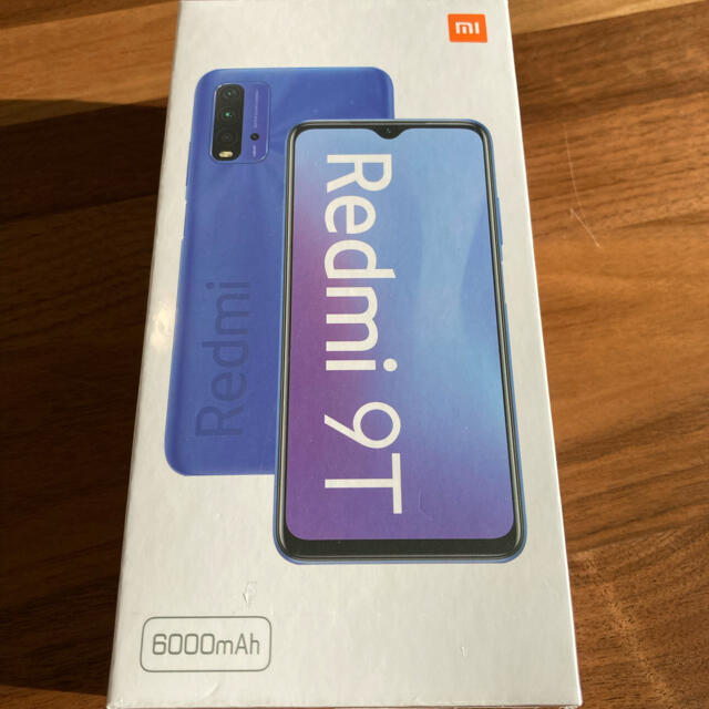 ANDROID(アンドロイド)のXiaomi Redmi 9T 64GB 新品未開封 SIMフリー スマホ/家電/カメラのスマートフォン/携帯電話(スマートフォン本体)の商品写真