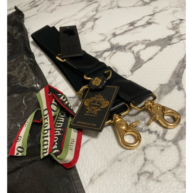Orobianco(オロビアンコ)のオロビアンコ Orobianco 巾着 袋  & ベルトセット⭐︎ メンズのバッグ(その他)の商品写真