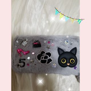 ふわふわデコキラキラ長財布(財布)