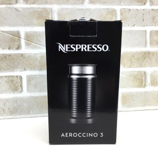 ネスレ(Nestle)のNespresso ネスプレッソ エアロチーノ3 ブラック 3594JPBK(エスプレッソマシン)