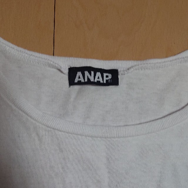 ANAP(アナップ)の《期間限定 111円引き中》【ANAP】ロゴTシャツ 半袖 レディースのトップス(Tシャツ(半袖/袖なし))の商品写真