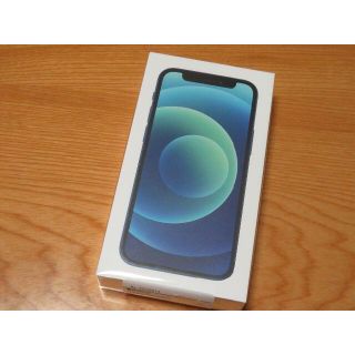 アップル(Apple)の☆新品未使用 SIMフリー☆　iPhone 12 mini 64GB 青 ブルー(スマートフォン本体)