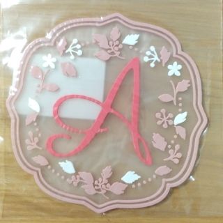 アフタヌーンティー(AfternoonTea)のイニシャルコースター　A(テーブル用品)