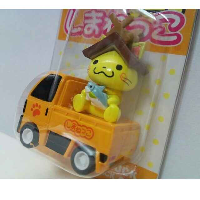 新品　島根県観光キャラクター　しまねっこ　プルバックカー　チョロQ産直トラック♪ エンタメ/ホビーのおもちゃ/ぬいぐるみ(ミニカー)の商品写真