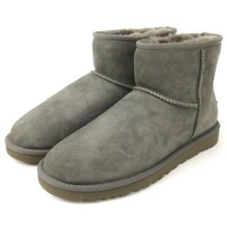 アグ(UGG)のUGG ムートン ショート ブーツ 5854 グレー US8 25cm(ブーツ)