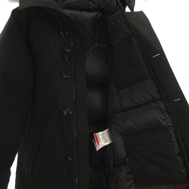 CANADA GOOSE(カナダグース)のカナダグース シャトーパーカー ブラックレーベル ダウンジャケット 黒 XS メンズのジャケット/アウター(ダウンジャケット)の商品写真