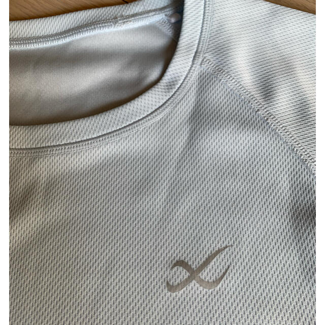 CW-X(シーダブリューエックス)のCW-X  ウィメンズ　半袖Tシャツ　ライトブルー スポーツ/アウトドアのランニング(ウェア)の商品写真