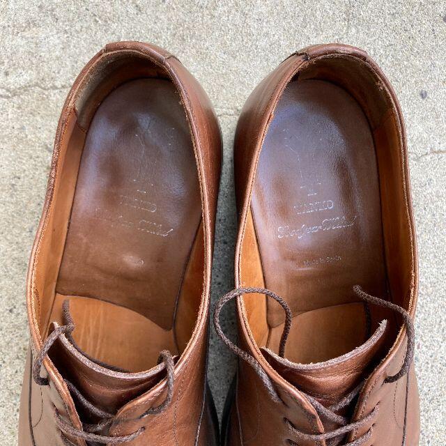 YANKO(ヤンコ)のYANKO ヤンコ ８ ストレートチップ スペイン製 ブラウン 茶色 革靴 紳士 メンズの靴/シューズ(ドレス/ビジネス)の商品写真