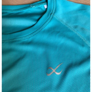 シーダブリューエックス(CW-X)のCW-X  ウィメンズ　半袖Tシャツ　ターコイズブルー(ウェア)