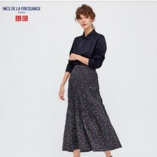 ユニクロ(UNIQLO)のUNIQLO ツイストプリーツロングスカート(ペイズリー)(ロングスカート)