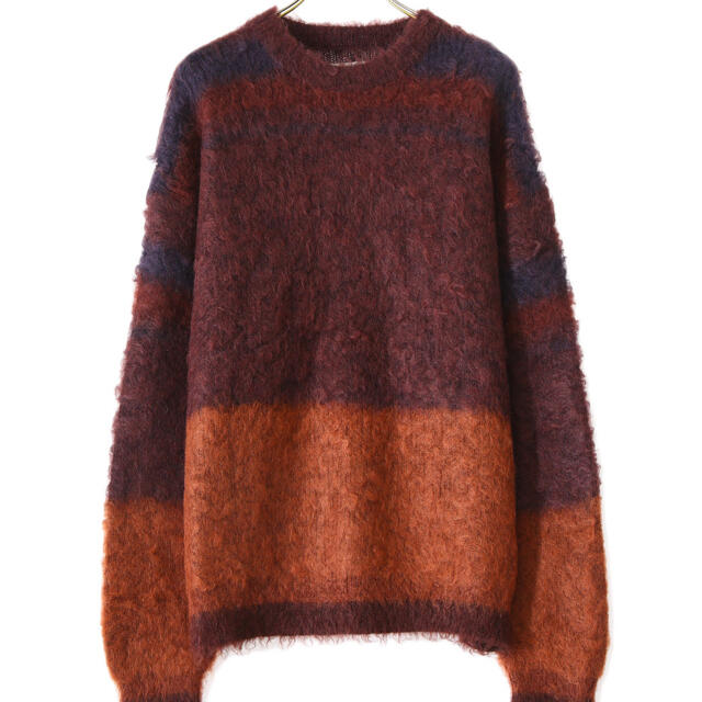 yoke 21aw Rothko Border Crew Neck   3