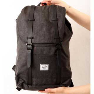 最終値下げ！Herschel Supplyリュック グレー ホワイトドット柄