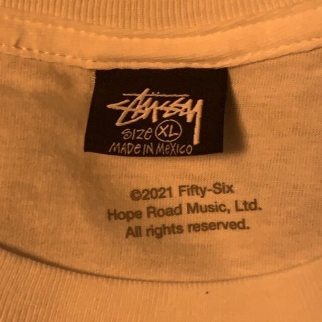 stussy BOB FRAMES TEE XL MARLEY 白 6