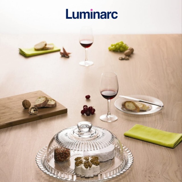 Luminarc ケーキドーム　未使用　フランス　ケーキカバー