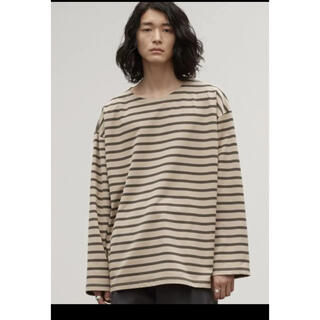 【WYM LIDNM】BORDER WIDE  L/S-TEE L(Tシャツ/カットソー(七分/長袖))