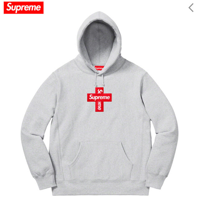 Supreme - supreme cross box logo hoodie