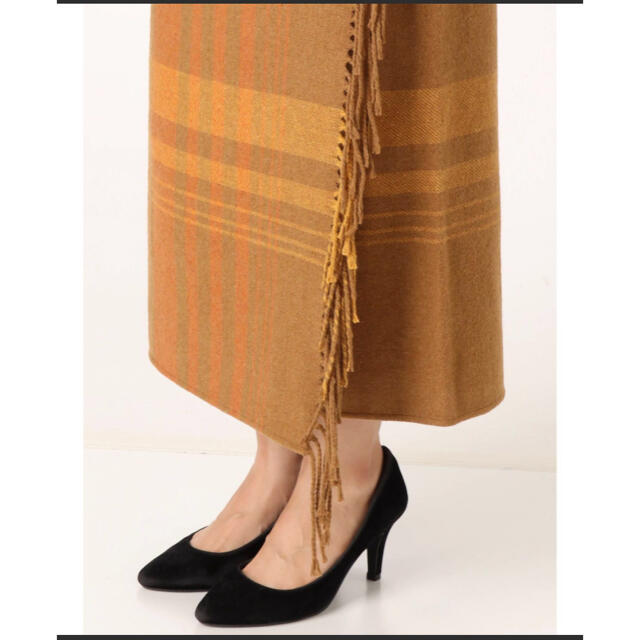 Ungrid(アングリッド)のブランケットラップスカート レディースのスカート(ロングスカート)の商品写真