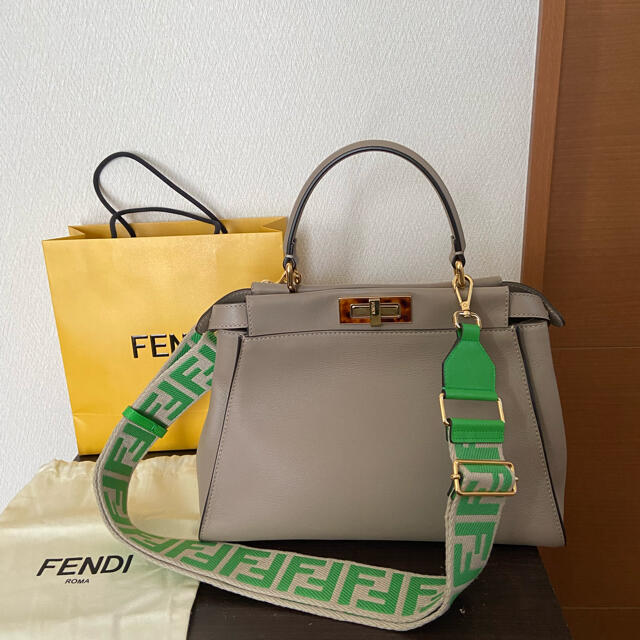 店舗良い FENDI クロムハーツギャラリー FENDIストラップユー FF柄 ...