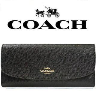 コーチ(COACH)のコーチ（COACH）長財布　ブラック(財布)