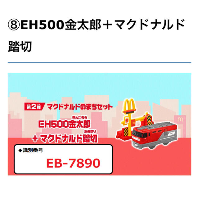 マクドナルド(マクドナルド)のハッピーセット　プラレール　金太郎 キッズ/ベビー/マタニティのおもちゃ(電車のおもちゃ/車)の商品写真