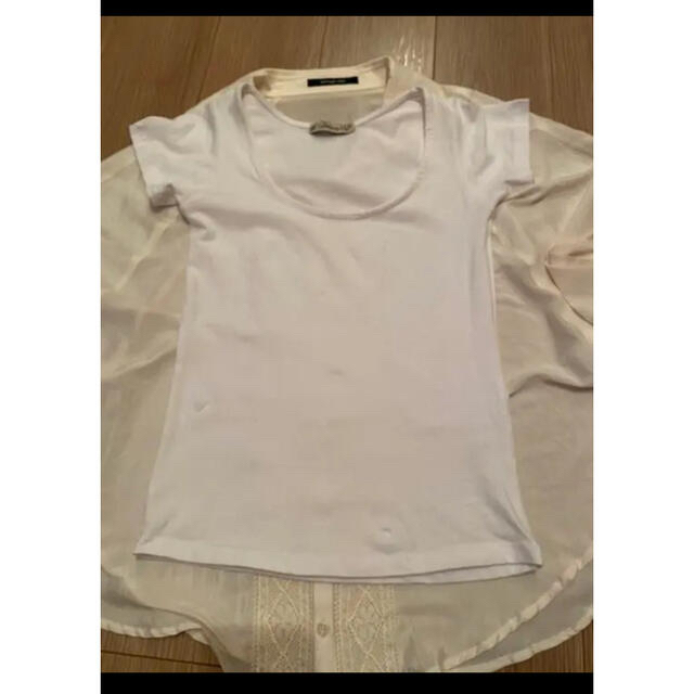 MAYSON GREY(メイソングレイ)のメイソングレイ　シャツ　　SMサイズほぼ未使用品 レディースのトップス(シャツ/ブラウス(長袖/七分))の商品写真