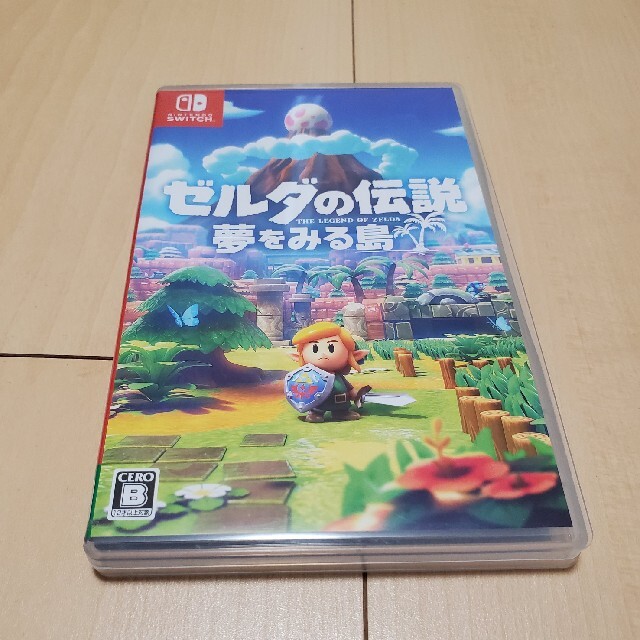 任天堂(ニンテンドウ)のNintendoSwitch用ソフト　ゼルダの伝説　夢を見る島 エンタメ/ホビーのゲームソフト/ゲーム機本体(家庭用ゲームソフト)の商品写真