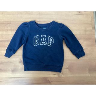 ベビーギャップ(babyGAP)のベビーギャップ　トレーナー　紺色　90(Tシャツ/カットソー)