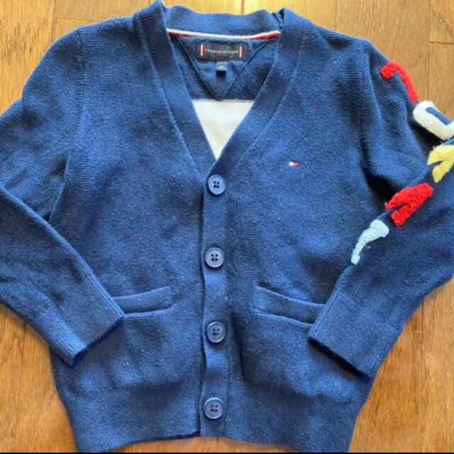 TOMMY HILFIGER(トミーヒルフィガー)のトミーヒルフィガー　セーター　カーディガン　80 キッズ/ベビー/マタニティのベビー服(~85cm)(ニット/セーター)の商品写真