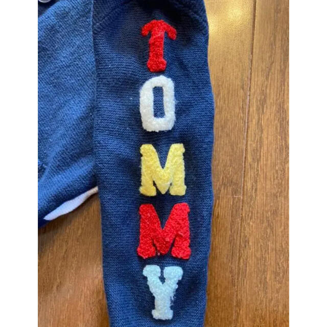 TOMMY HILFIGER(トミーヒルフィガー)のトミーヒルフィガー　セーター　カーディガン　80 キッズ/ベビー/マタニティのベビー服(~85cm)(ニット/セーター)の商品写真