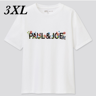 ユニクロ(UNIQLO)の【完売品】ポール & ジョー × UNIQLOコラボTシャツ（3XL）(Tシャツ(半袖/袖なし))