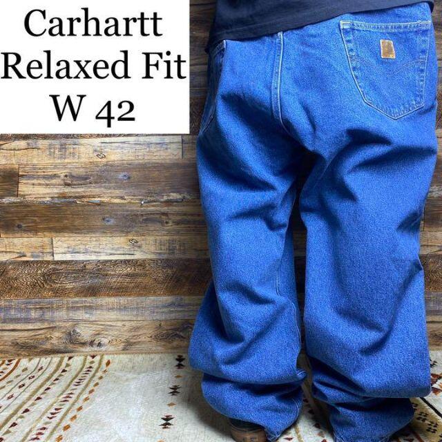 【メキシコ製】カーハート carhartt デニムパンツ ジーンズ W42