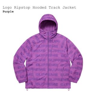 シュプリーム(Supreme)のシュプリームSupreme Logo Ripstop Hooded Track(ナイロンジャケット)