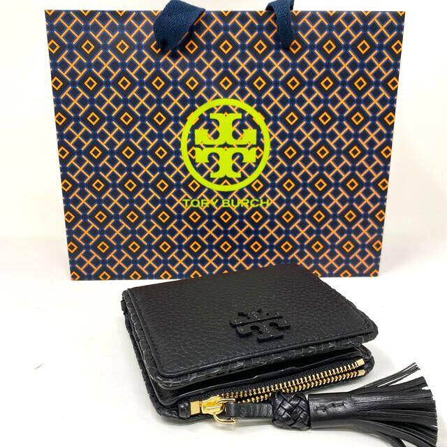 Tory Burch(トリーバーチ)の新品 トリーバーチ(TORY BURCH) 財布 52722 001 BLACK メンズのファッション小物(折り財布)の商品写真