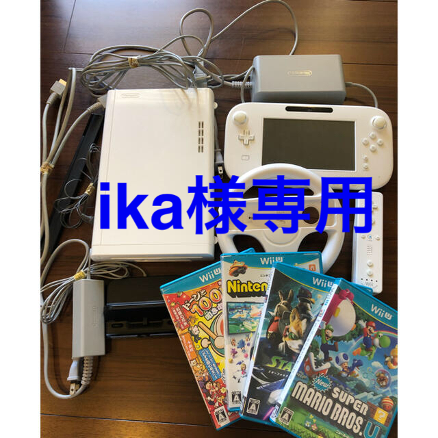 Wii U 本体（マリオカートソフト入）＋ゲームソフト - 家庭用ゲーム機本体