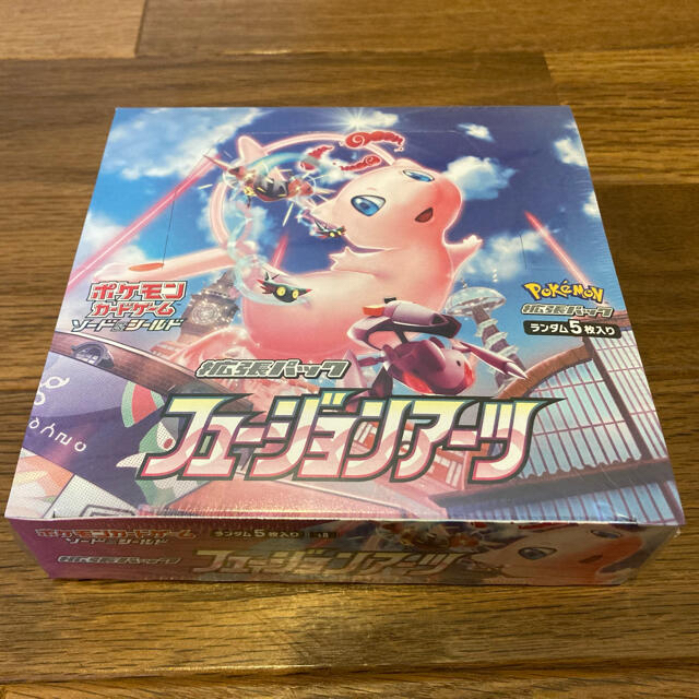 ポケモンカード フュージョンアーツ 新品未開封 1BOX シュリンク付き