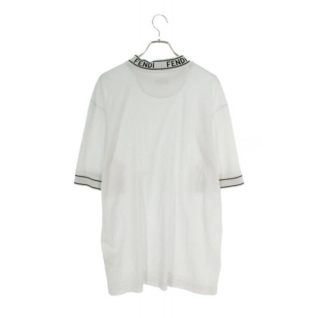 FENDI - フェンディ 20AW FY1040 ACN3 ネックロゴTシャツ XXXLの通販