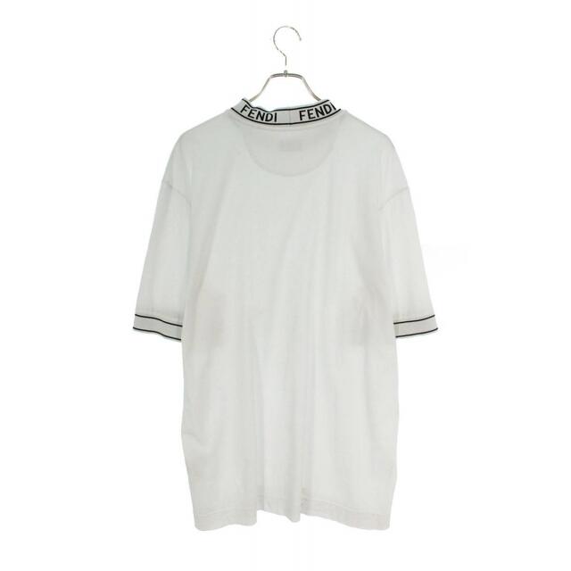 FENDI - フェンディ 20AW FY1040 ACN3 ネックロゴTシャツ XXXLの通販 ...