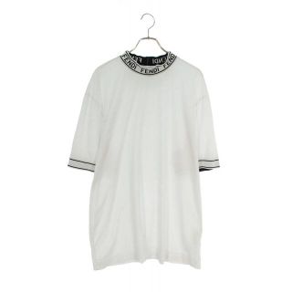 フェンディ(FENDI)のフェンディ 20AW FY1040 ACN3 ネックロゴTシャツ XXXL(Tシャツ/カットソー(半袖/袖なし))