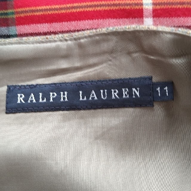 Ralph Lauren(ラルフローレン)のるかさま専用❢　美品❣格子柄巻きミニスカート❣ウール×アンゴラ レディースのスカート(ミニスカート)の商品写真