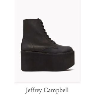 ジェフリーキャンベル(JEFFREY CAMPBELL)のjeffrey campbell × Nastygal 厚底ブーツ(ブーツ)